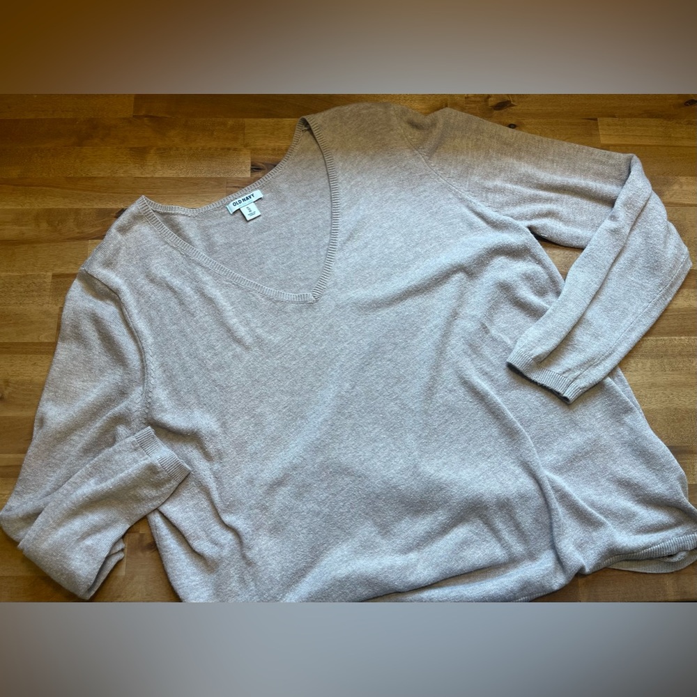 Old Navy sand cardigan. (Size XL)